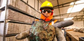 Exportaciones de cobre alcanzaron los 19,976 millones de dólares