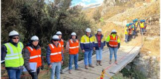 Gold Fields inicia construcción de puente en la comunidad El Tingo para mejorar la transitabilidad en Hualgayoc