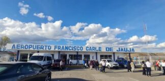 Inician obras de mantenimiento en pista de aterrizaje del Aeropuerto de Jauja
