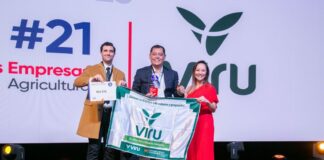 Viru S. A. es reconocida por GPTW como uno de “Los Mejores Lugares para Trabajar en América Latina 2025”