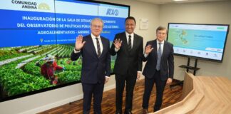 Secretaría General de la Comunidad Andina y el IICA inauguran Sala Situacional y Observatorio de Políticas Agrícolas de países andinos