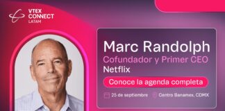 VTEX CONNECT LATAM recibe a Marc Randolph, cofundador de Netflix, como main speaker de su edición 2025