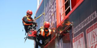 PERUMIN 37 exhibe en su “Patio de Maniobras” la primera unidad móvil que simula riesgos laborales