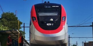 Chile pone en marcha el tren más veloz de Sudamérica