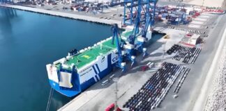 Puerto de Chancay descarga más de 3.000 vehículos con nave de combustible dual a GNL