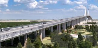 España prepara el puente más alto de Europa en Sevilla