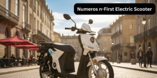 Numeros n-First, el primer scooter eléctrico lanzado en India a un precio atractivo