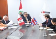 MTC y embajada Británica fortalecen cooperación para impulsar proyectos ferroviarios en el Perú
