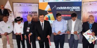 ANDESMIN PERU 2025 se inauguró con la presencia de gobernadores regionales de la mancomunidad regional de los Andes