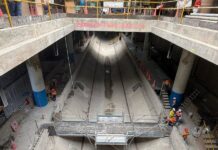 Estación San Marcos de Línea 2 alcanza 84% de avance en obras civiles