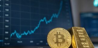 Tensión comercial global sacude los mercados: criptomonedas caen y el oro marca nuevos máximos históricos