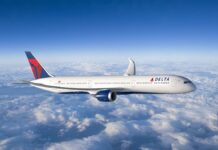 Delta incorpora el Boeing 787 Dreamliner a su flota de aviones de fuselaje ancho