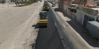 Una obra vial comienza a cambiar la integración de Caylloma