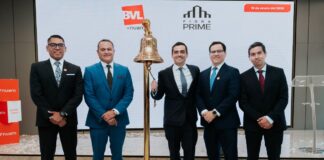 FIBRA Prime realiza campanazo en la BVL por su quinta colocación de capital por US$120 millones
