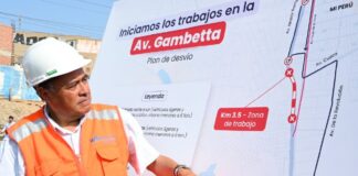 Avanza la recuperación de la avenida Néstor Gambetta, eje clave del transporte en el Callao
