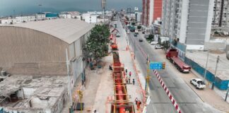 Vía Expresa Santa Rosa: Avanza obra previa a construcción