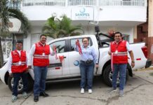 Sanipes refuerza control sanitario de productos hidrobiológicos importados desde Ecuador en frontera de Tumbes