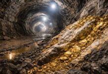 China descubre más de mil toneladas de oro en el yacimiento de Wangu