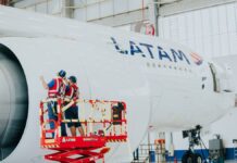 LATAM amplía el uso de AeroSHARK a toda su flota de Boeing 777