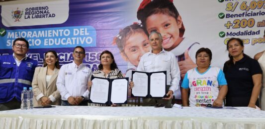 Paltarumi impulsa educación en Trujillo con nuevo proyecto en I.E. 1568 Niño Jesús de Praga