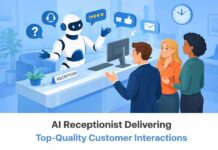 Recepcionista con IA que ofrece interacciones con el cliente de alta calidad