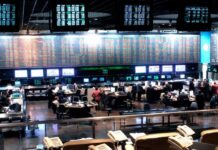 Mercados convulsionados: la Bolsa de Buenos Aires cae por quinta jornada y el riesgo país roza los 600 puntos