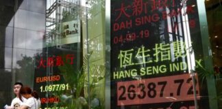 Hang Seng Index cae 2,14% y profundiza corrección semanal