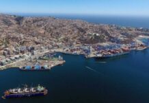 Chile: Transportistas alertan impacto logístico en el Puerto de Valparaíso por cierre del Camino La Pólvora durante cambio de mando