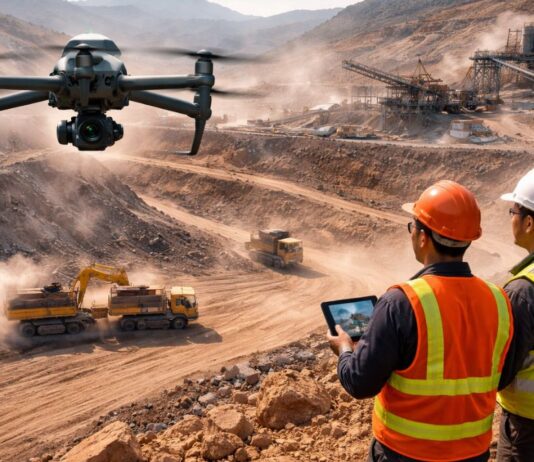 Drones e IA mejoran la gestión de infraestructura digital clave para la minería 4.0