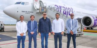 Arajet amplía su flota con el avión número 14 “Salto de Jimenoa”, reforzando su estrategia de crecimiento sostenible