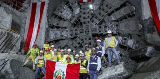 Tuneladora ‘Delia’ alcanza estación Óscar R. Benavides y Línea 2 del Metro supera 25 km de túnel