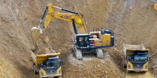 Summa Gold ha iniciado trabajos con la nueva excavadora SANY SY1250H