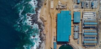 Chile: planta de desalinización para minería del cobre supera 96% de avance y entra en fase final