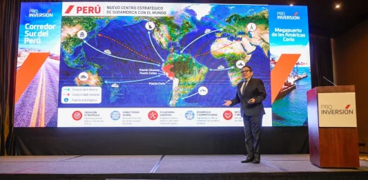 PROINVERSIÓN impulsa a Corío como hub logístico del Pacífico y eje clave del comercio sudamericano