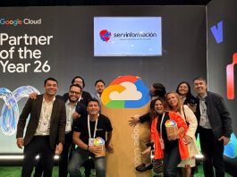 Servinformación recibe premio Google Cloud Partner of the Year en la categoría Mercados Emergentes de América Latina