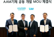 Hyundai Motor Group firma un MoU con Korea Aerospace Industries para desarrollar soluciones de movilidad aérea del futuro