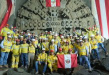 Tuneladora ‘Delia’ llegó a la Estación Carmen de la Legua y quedó a 550 metros de culminar el túnel de la Línea 2