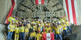 Tuneladora ‘Delia’ llegó a la Estación Carmen de la Legua y quedó a 550 metros de culminar el túnel de la Línea 2