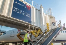 Delta sigue impulsando el aeropuerto más transitado del mundo, una y otra vez
