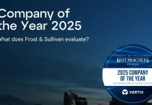 Vertiv es reconocida por Frost & Sullivan como Company of the Year 2025 en infraestructura de data centers para IA y HPC en América Latina