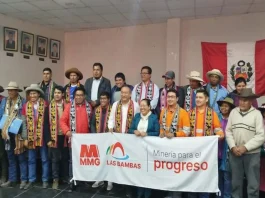Las Bambas y Ccapacmarca firman convenio social por S/ 3.6 millones en Cusco con apoyo del MINEM