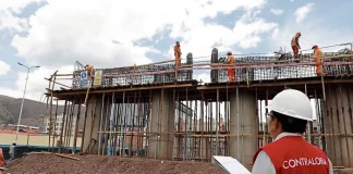 Contraloría alerta baja ejecución de obras con Foncomun en distritos de Lima