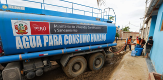 Ministerio de Vivienda transfirió más de S/ 800 mil para garantizar el acceso a agua potable en La Libertad