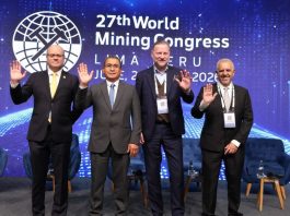 World Mining Congress 2026 inicia en Lima con un llamado global a fortalecer la confianza, la innovación y la colaboración