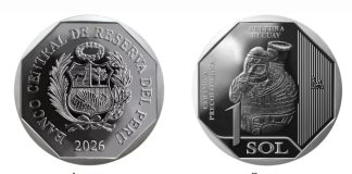 BCRP pone en circulación nueva moneda de S/ 1 de la cultura Recuay como parte de serie numismática