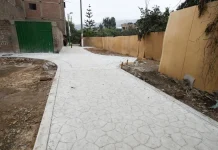 Plaza de Armas Mariscal Cáceres en SJL alcanza 15% de avance en obras