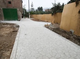 Plaza de Armas Mariscal Cáceres en SJL alcanza 15% de avance en obras