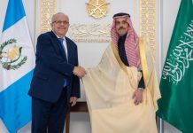 Guatemala y Arabia Saudita abren nueva etapa de cooperación en inversión e infraestructura