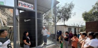 Nexa implementa sistema de almacenamiento de agua para 40 familias en Cajamarquilla