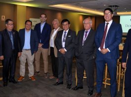Saleman Consultores y Transperuana Corredores de Seguros realizaron exclusivo cóctel empresarial en el marco de CONAMIN 2026